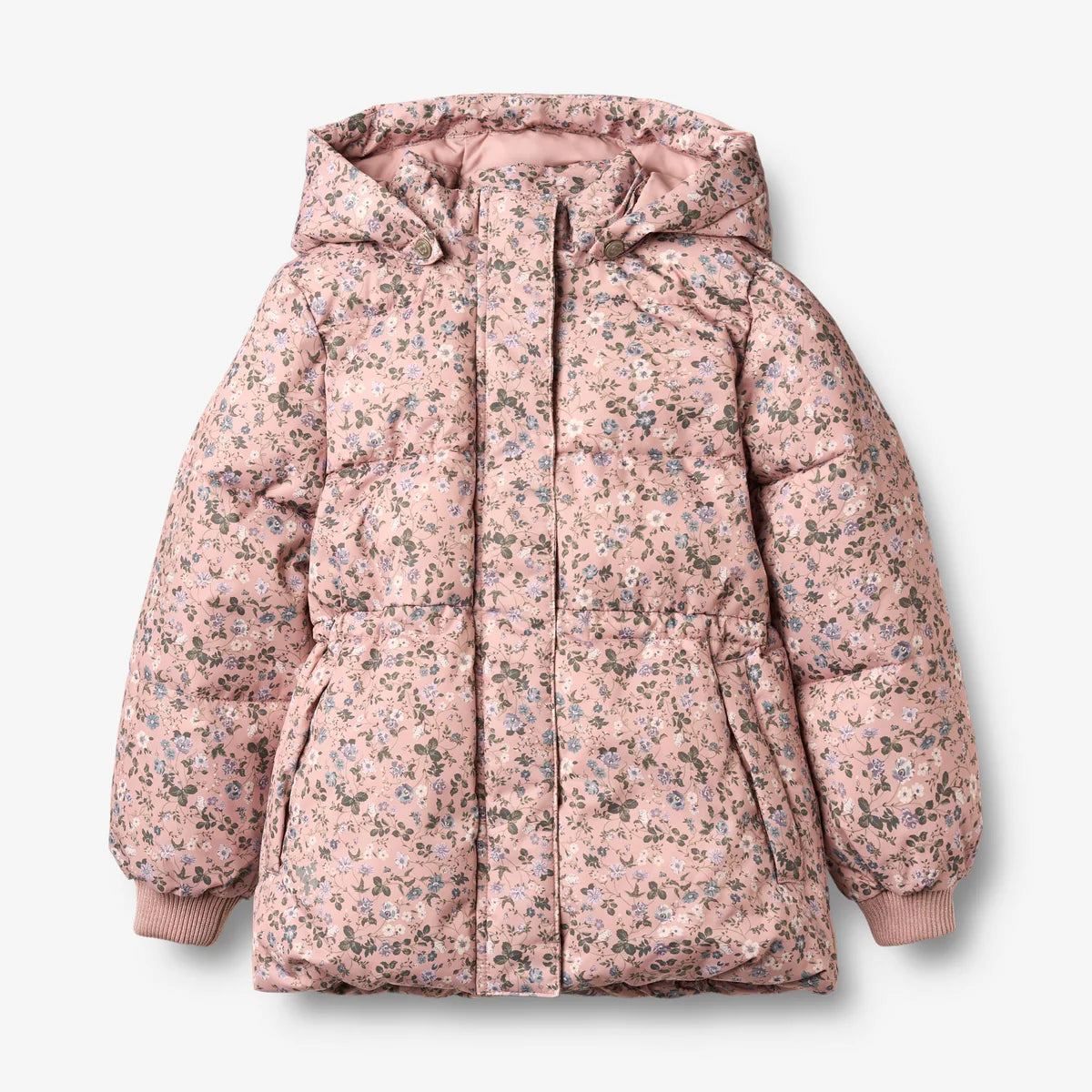 WHEAT ELI FLOWERS PUFFER JACKET