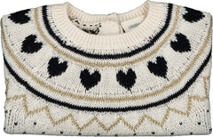 LOUIS LOUISE ELIA HEART DETAIL SWEATER