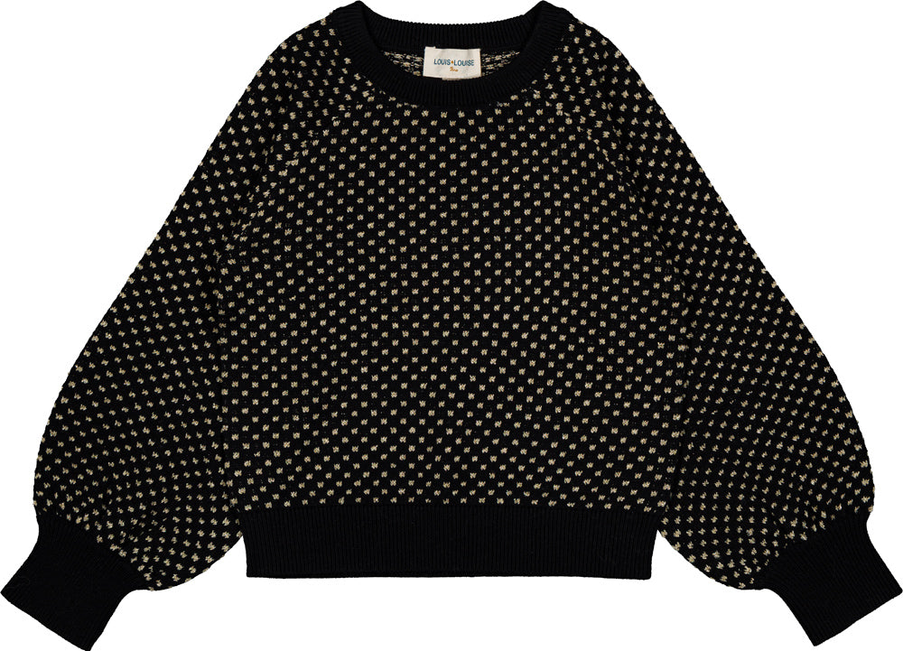 LOUIS LOUISE ELIA KNIT DETAIL SWEATER