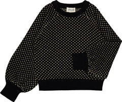 LOUIS LOUISE ELIA KNIT DETAIL SWEATER