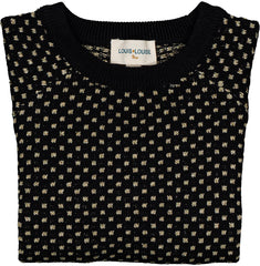 LOUIS LOUISE ELIA KNIT DETAIL SWEATER