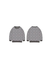 JOHN RICHMOND LOGO CHECK SWEATER