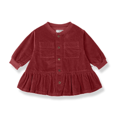 1+ IN THE FAMILY PATCH POCKETS CORDUROY DRESS