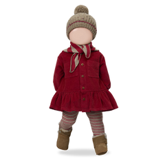 1+ IN THE FAMILY PATCH POCKETS CORDUROY DRESS