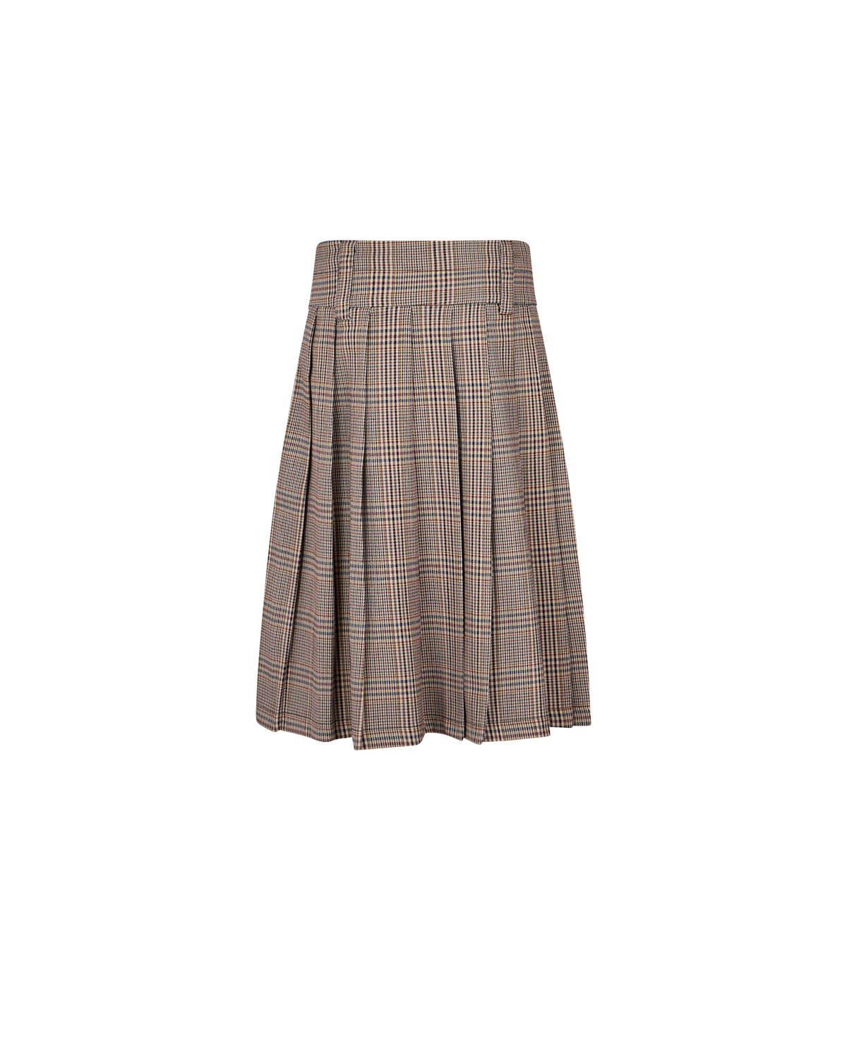 JOHN RICHMOND SMALL CHECKED PLEAT SKIRT