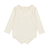 LIL LEGS RUFFLE ONESIE