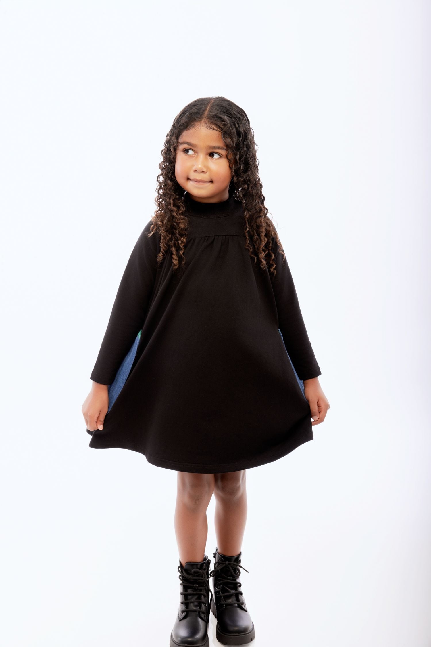RETRO KID REMY OVERSIZED POCKETS DRESS
