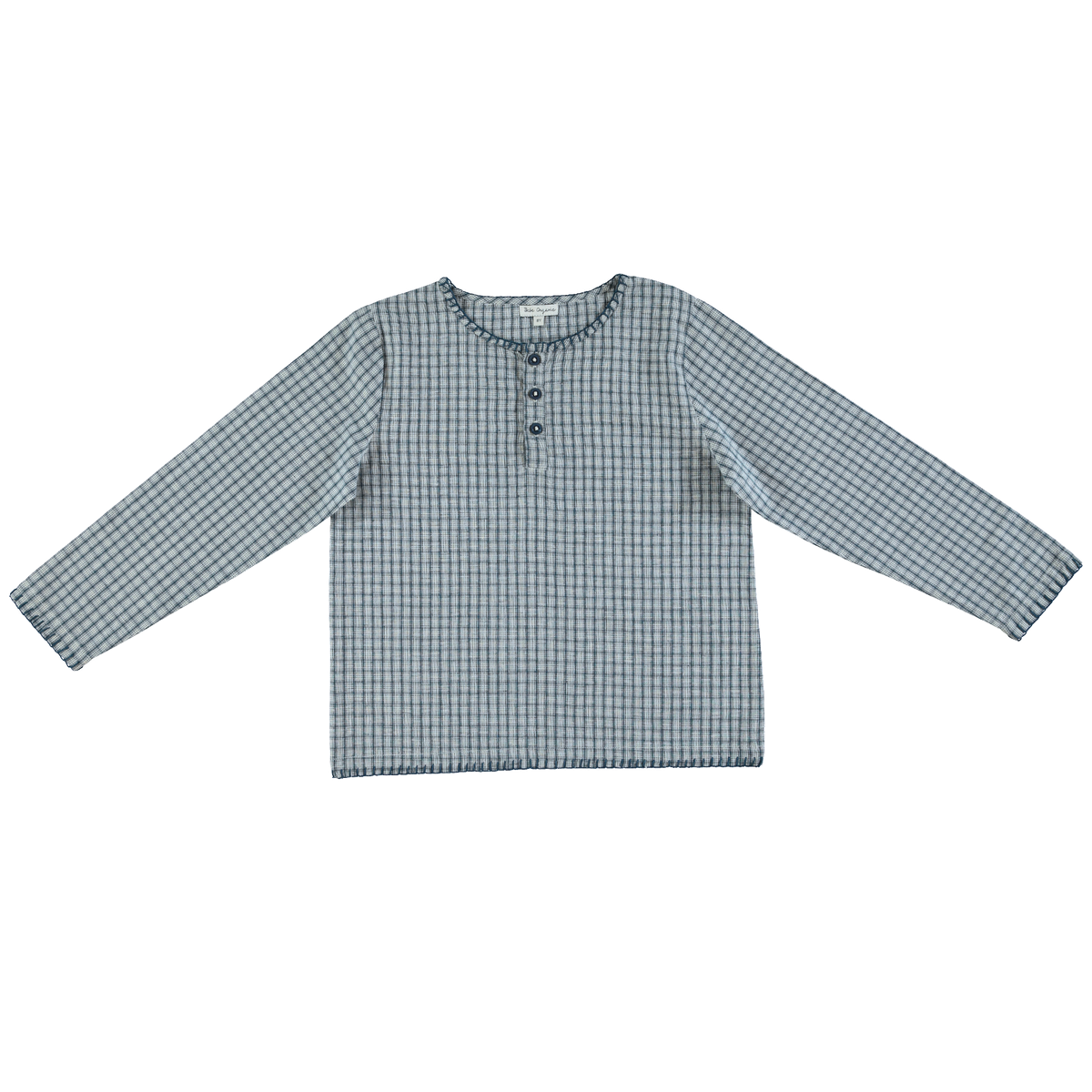 BEBE ORGANIC RIGEL CHECKED SHIRT