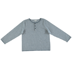 BEBE ORGANIC RIGEL CHECKED SHIRT