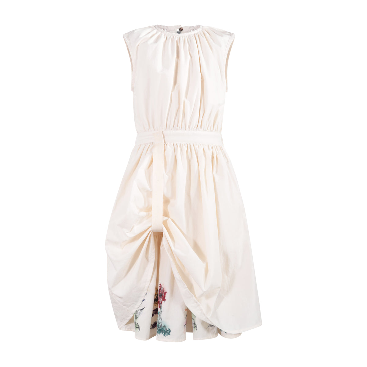 TNTRM FLORAL DETAIL SNAP UP COCKTAIL DRESS