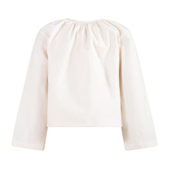 TNTRM 2PC FLORAL DETAIL BLOUSE WITH GATHERED SKIRT
