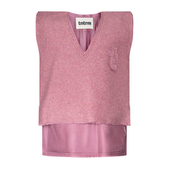 TNTRM 2PC FLEECE VEST WITH SKIRT