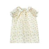 CERA UNA VOLTA VIENNA FLOWER COLLAR DRESS