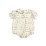 CERA UNA VOLTA VIENNA FLOWER COLLARED ROMPER