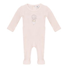 LITTLE FRAGILE AIR BALLOON PRINT FOOTIE