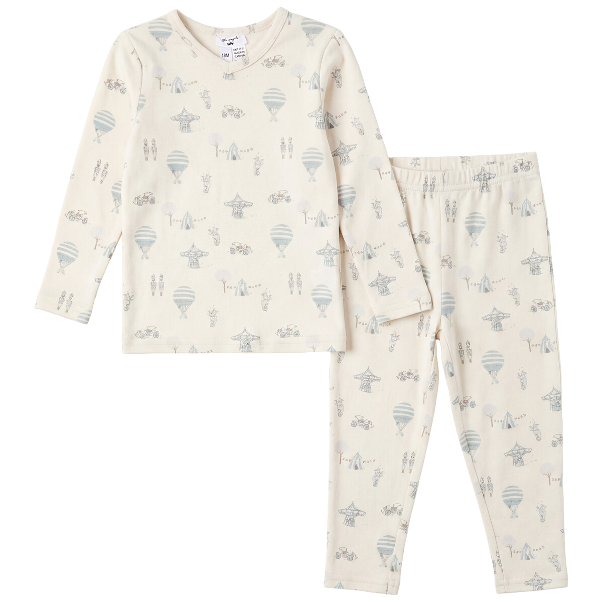LITTLE FRAGILE 2PC PRINT PAJAMAS