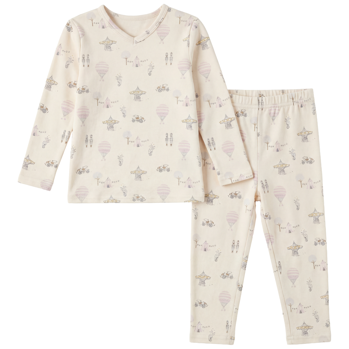 LITTLE FRAGILE 2PC PRINT PAJAMAS