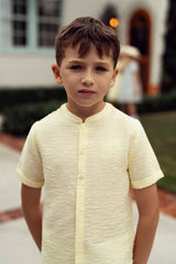HOPSCOTCH TEXTURED WOVEN SHIRT