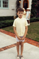 HOPSCOTCH TEXTURED WOVEN SHIRT