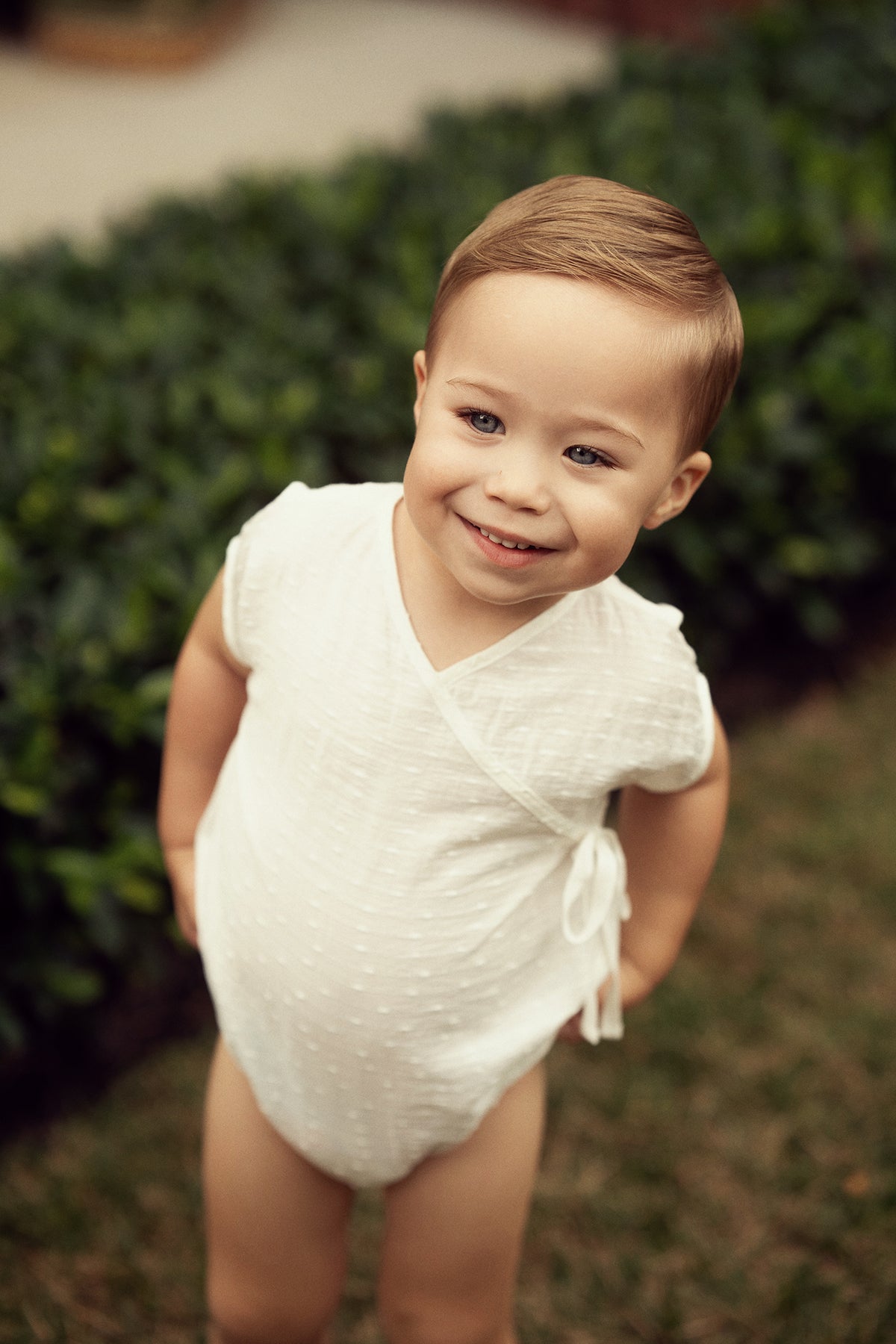 HOPSCOTCH V NECK ROMPER