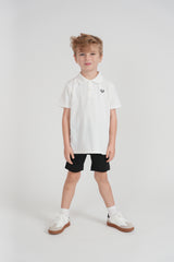 CHARLOTTE & GEORGE S/S POLO