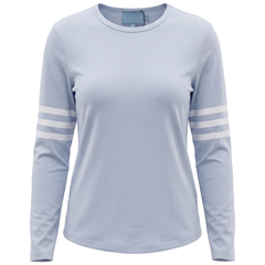 URBAN STRIPES ON SLEEVE TEEN TOP