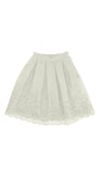 ERMANNO SCERVINO 2PC EMBROIDERED SAN GALLO BLOUSE WITH SKIRT