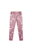 CREW LOUNGE 2PC TIE DYE VELOUR PJ'S