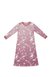 CREW LOUNGE TIE DYE VELOUR NIGHTGOWN