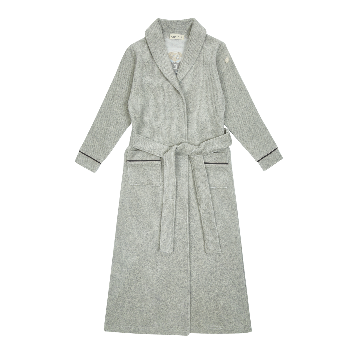 CREW LOUNGE CREW BEAR TERRY ROBE