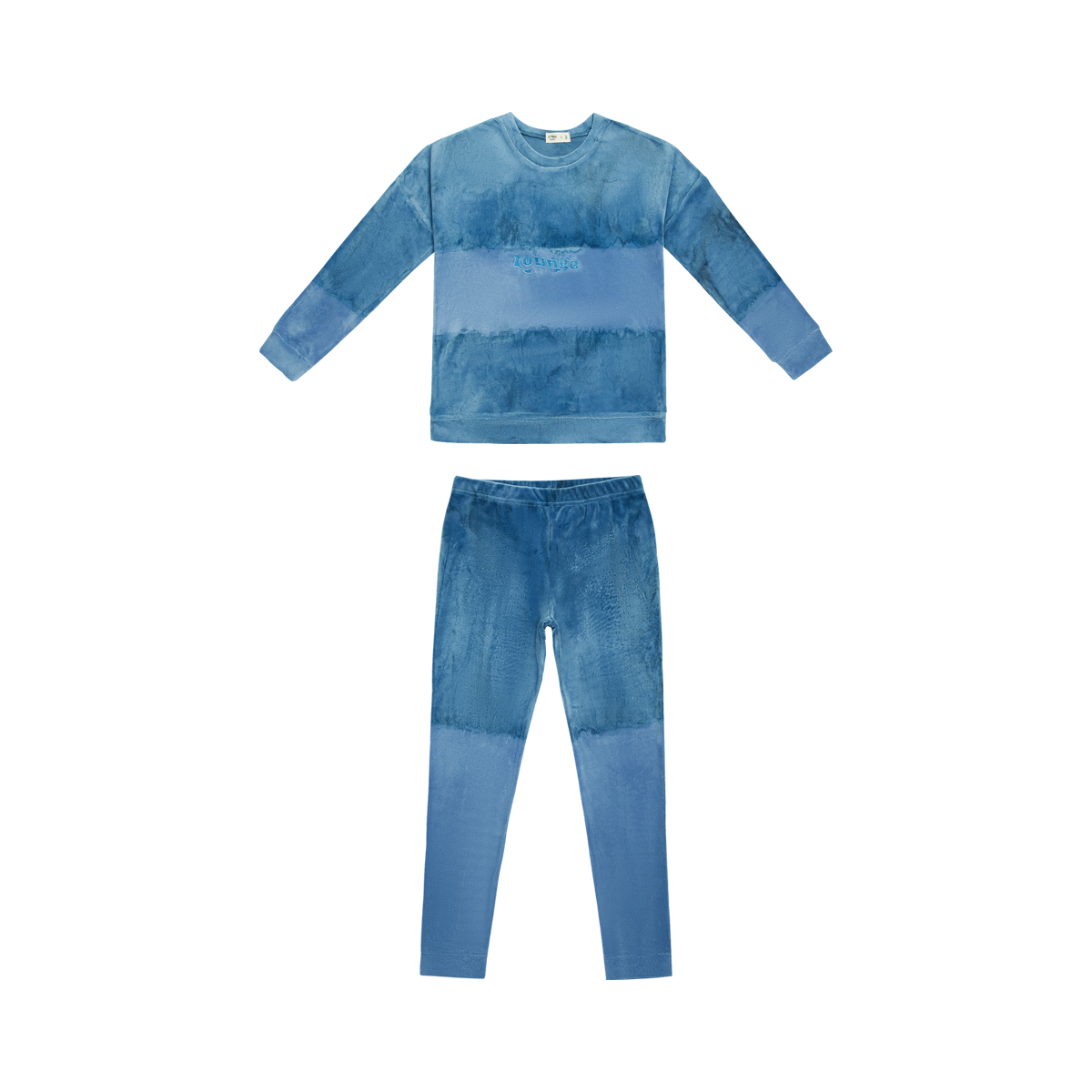 CREW LOUNGE 2PC TIE DYE PJ SET