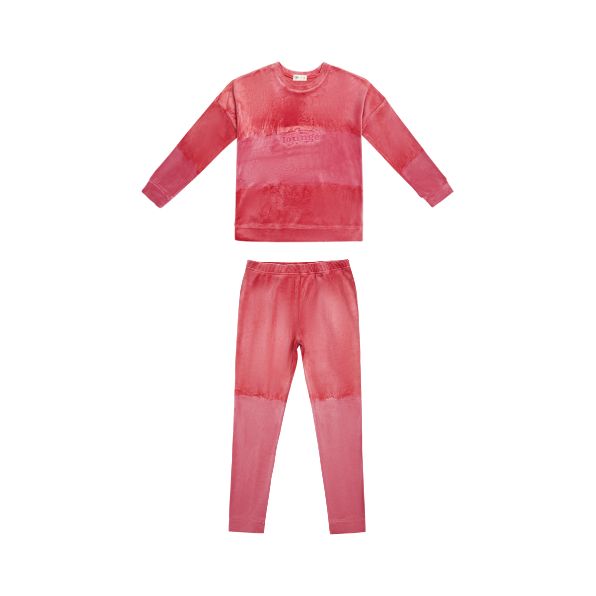 CREW LOUNGE 2PC TIE DYE PJ SET