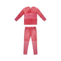 CREW LOUNGE 2PC TIE DYE PJ SET