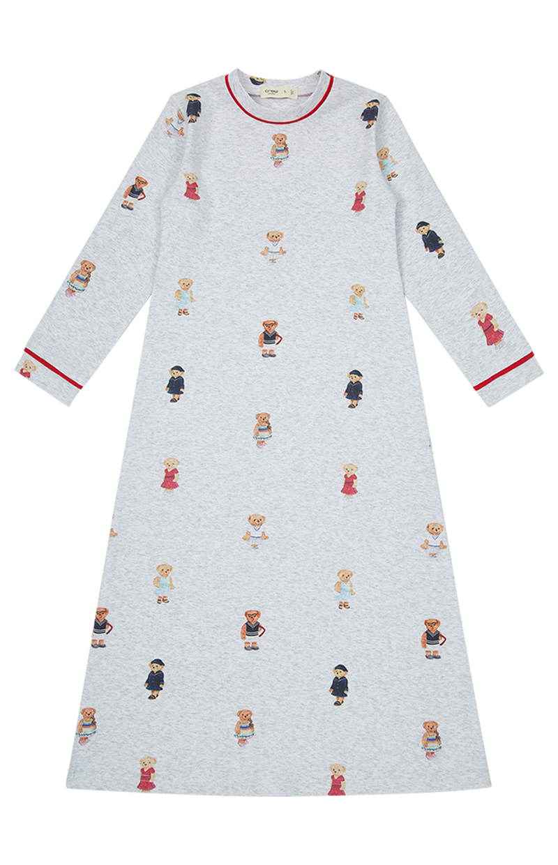 CREW LOUNGE TEDDY NIGHTGOWN