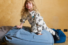 LOUD APPAREL "TRIBE" LOGO EYES ALLOVER PRINT TOP