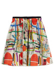 WOLF & RITA SILVINA MULTI PRINT SKIRT