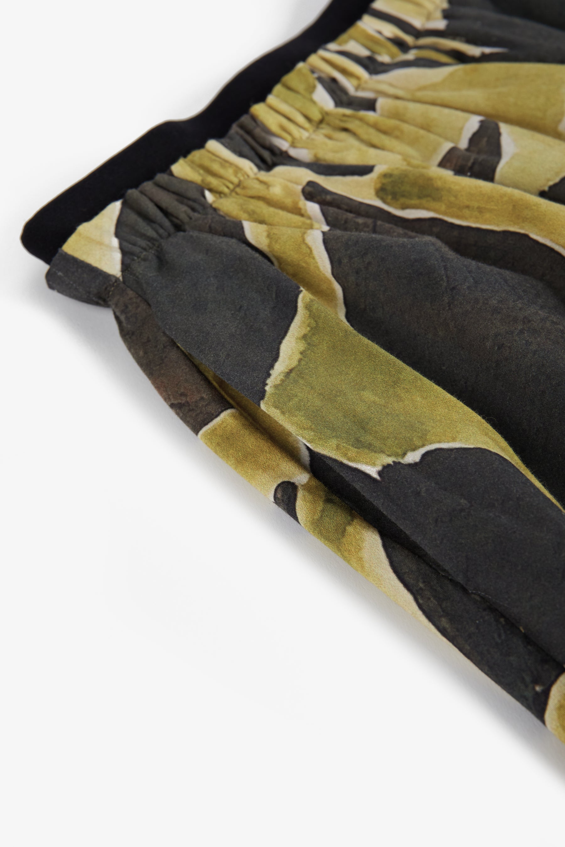 WOLF & RITA GATHERED PRINT SKIRT