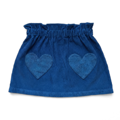 LOUIS LOUISE TEACHER FRONT HEART POCKET SKIRT