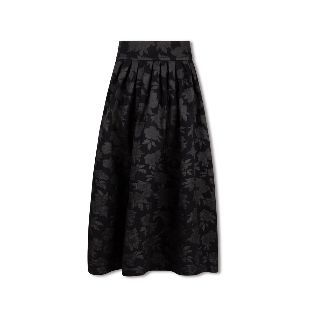 SOIREE MARLOWE FLORAL TONE ON TONE SKIRT