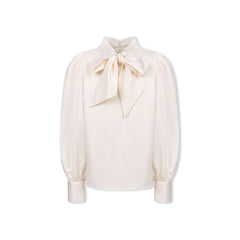 SOIREE LILA TIE BLOUSE