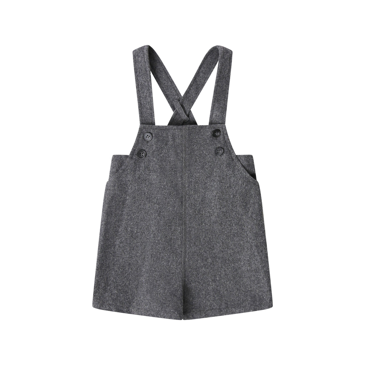 BOPOP WOOL OVERALL ROMPER
