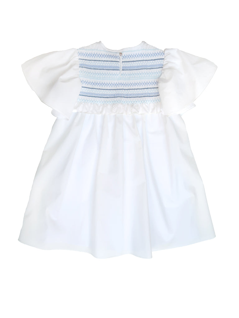 TIA CIBANI SOFIA SMOCKED DRESS – Little Women Too