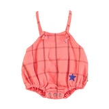 PIUPIUCHICK CHECKERED ROMPER
