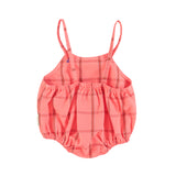 PIUPIUCHICK CHECKERED ROMPER