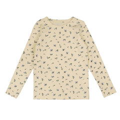 RESORT LONG SLEEVE PATTERNED  TSHIRT