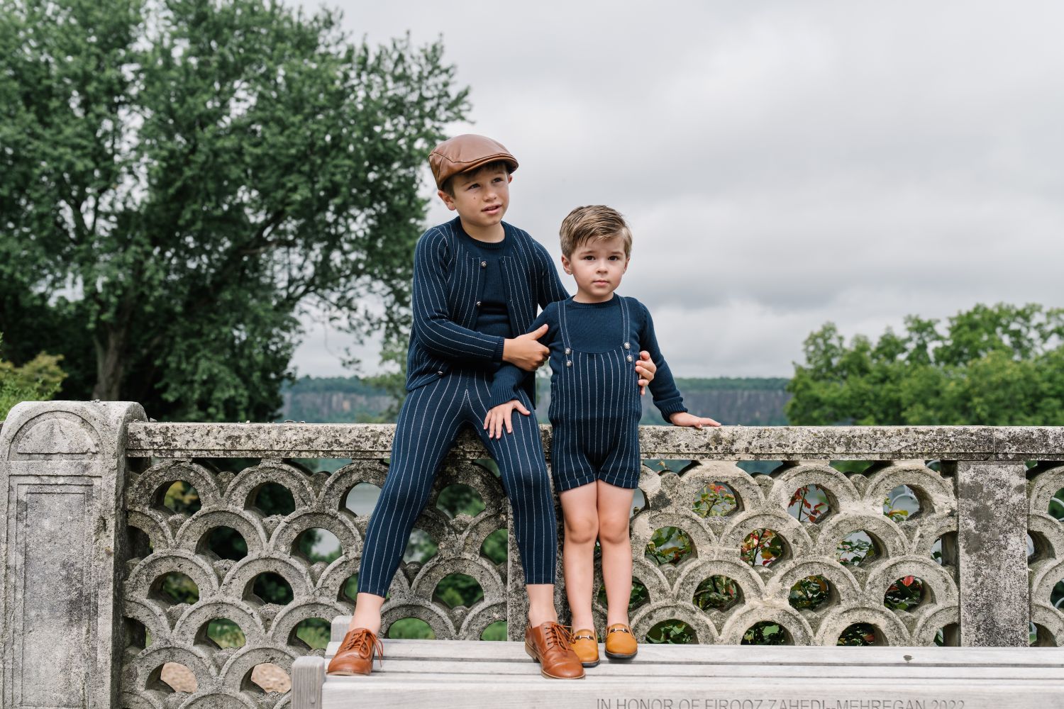 SWEET THREADS ORIAN STRIPE ROMPER