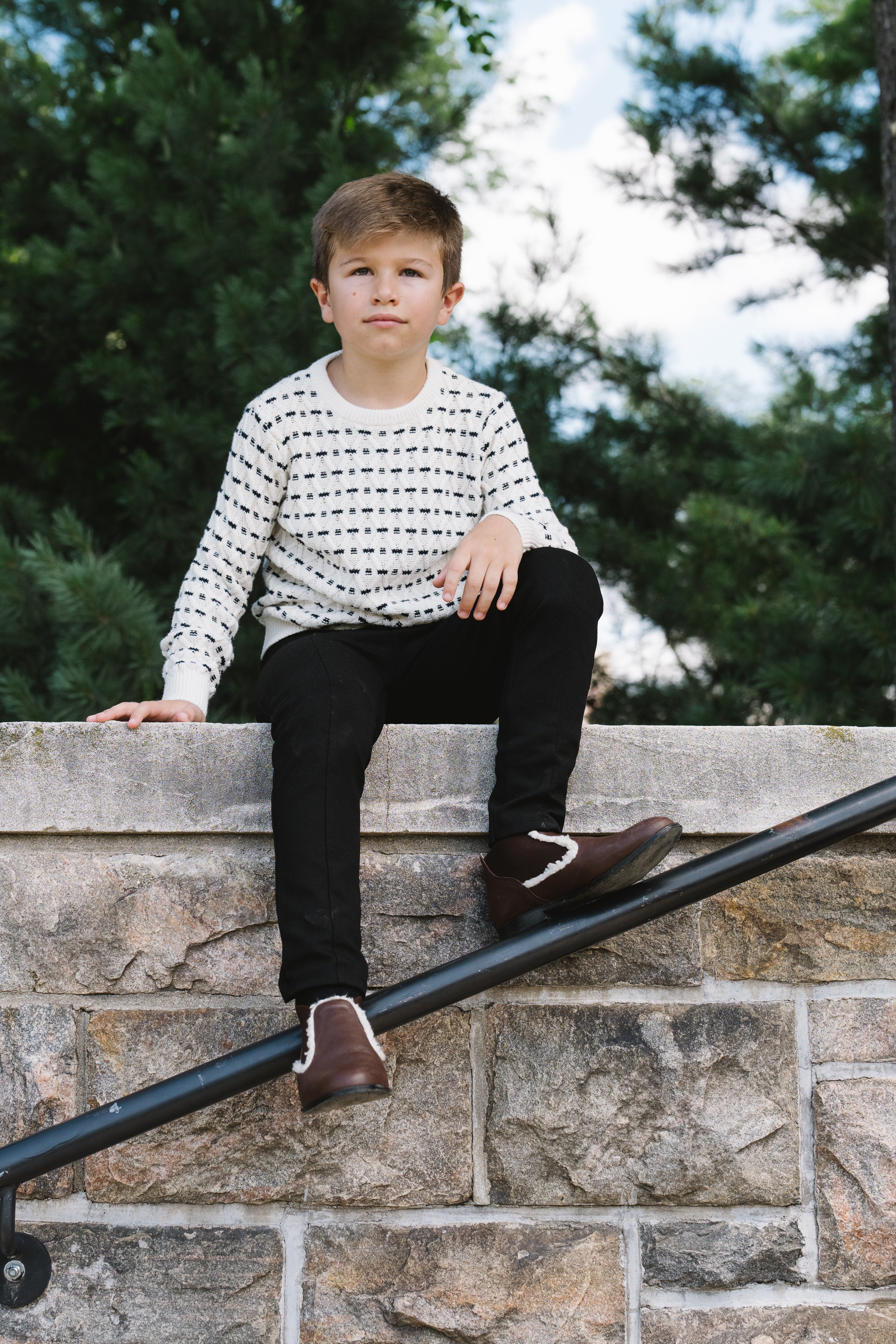 SWEET THREADS CAMDEN KNIT SWEATER
