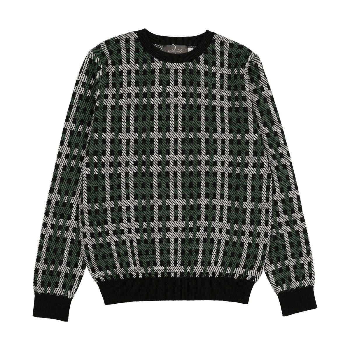 SWEET THREADS MARCO PRINT KNIT SWEATER