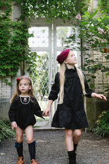 SWEET THREADS TRISTA RUFFLE DRESS