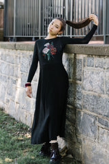 SWEET THREADS MORGAN FLOWER DETAIL JUMPER